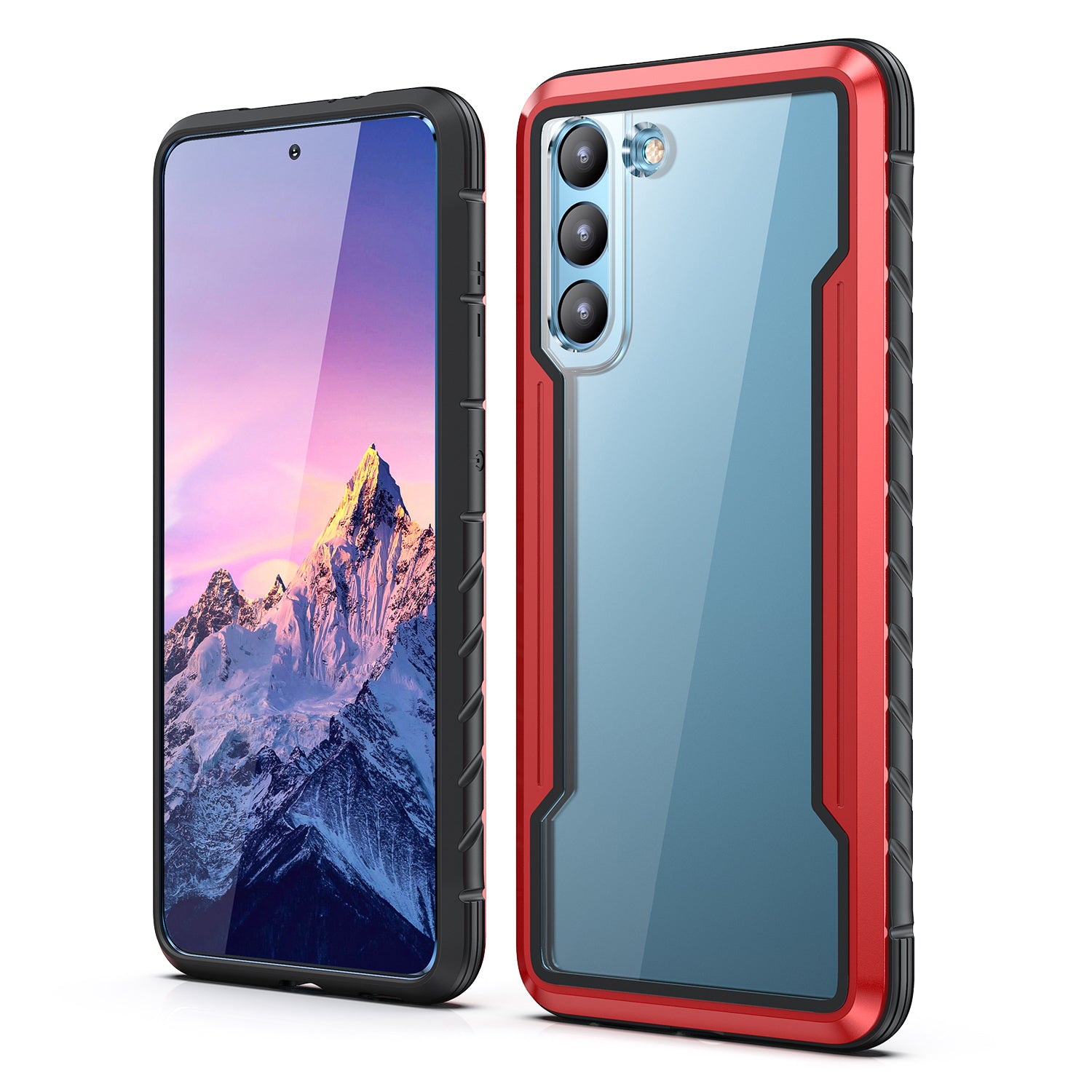 For Samsung Galaxy S23 PC TPU Aluminium Alloy Mobile Phone Back Cover Scratch-resistant Multi-layer Protection Phone Case For Samsung Galaxy S23 PC TPU Aluminium Alloy Mobile Phone Back Cover Scratch-resistant Multi-layer Protection Phone Case